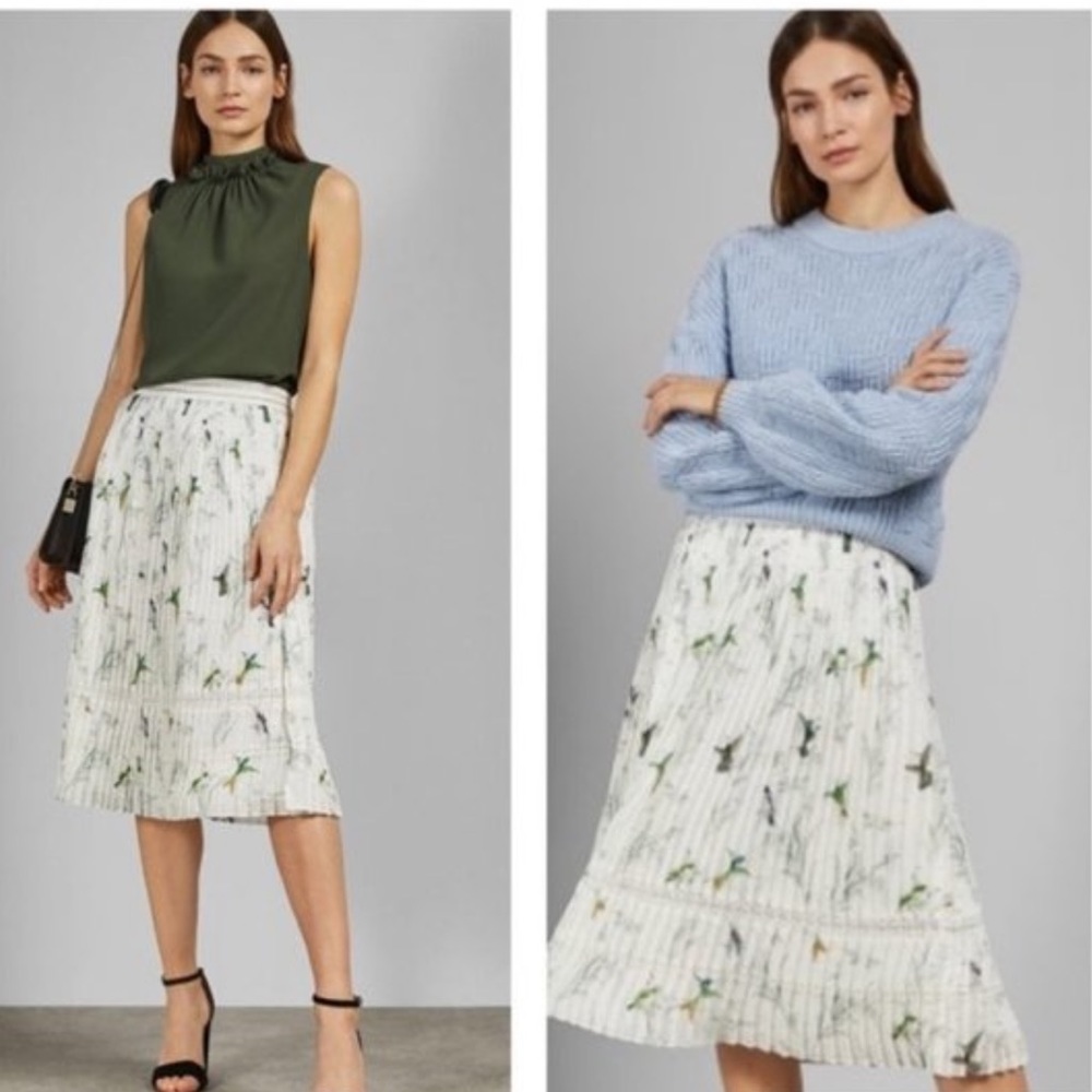 Ted Baker London |  LINNETT Fortune Pleat Skirt